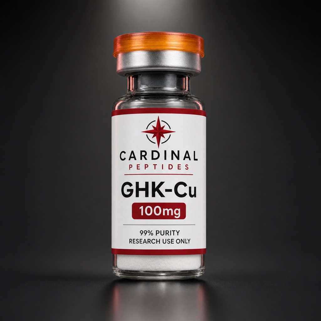 Cardinal Peptides vial rated A-Grade for purity