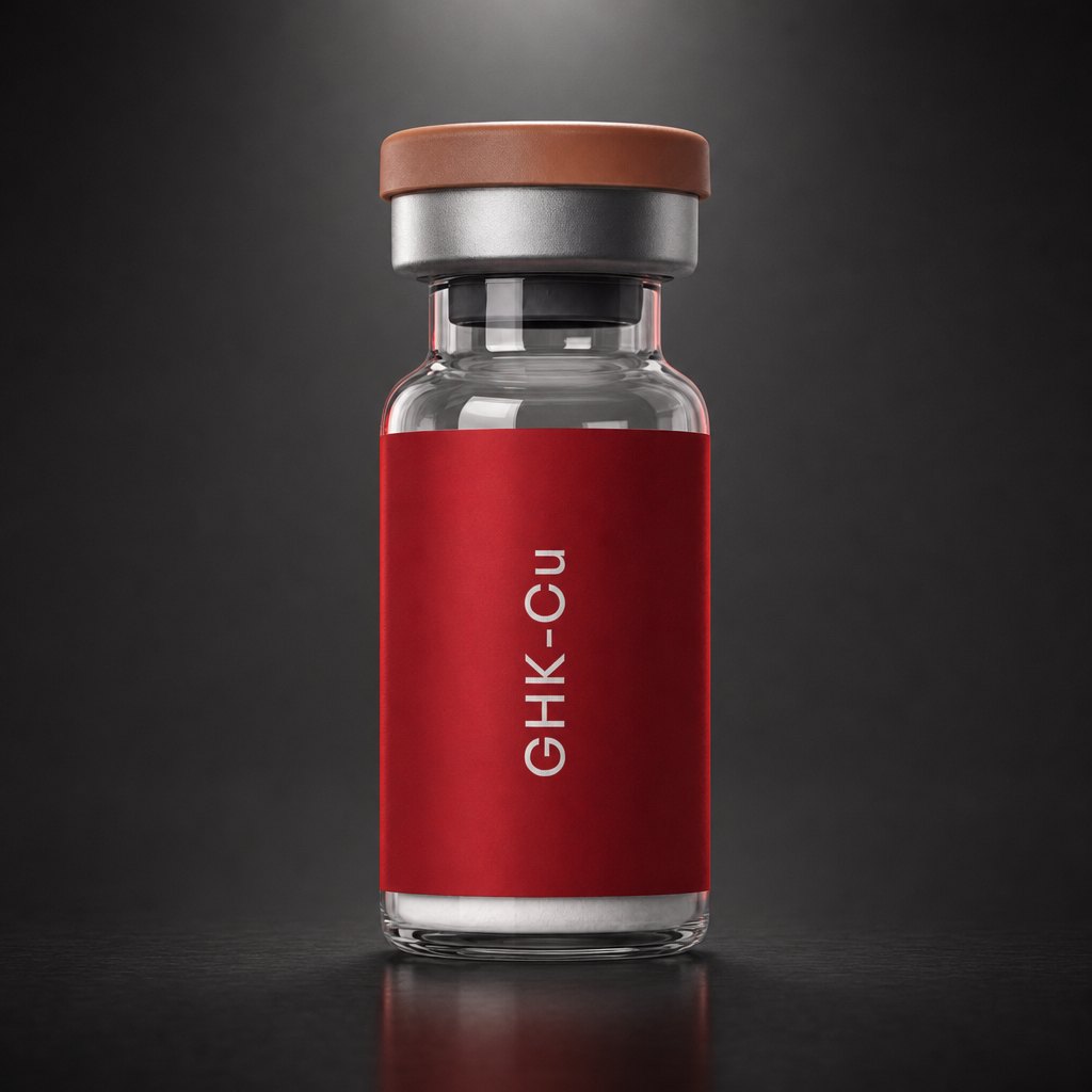 Cardinal Peptides GHK-Cu research vial rated A-Grade for purity