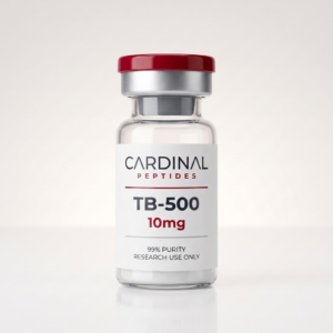 TB-500 / Thymosin Beta-4, 10 mg research vial — Cardinal Peptides