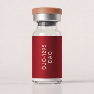 CJC-1295 DAC 5mg research peptide vial, Cardinal Peptides deep-red label